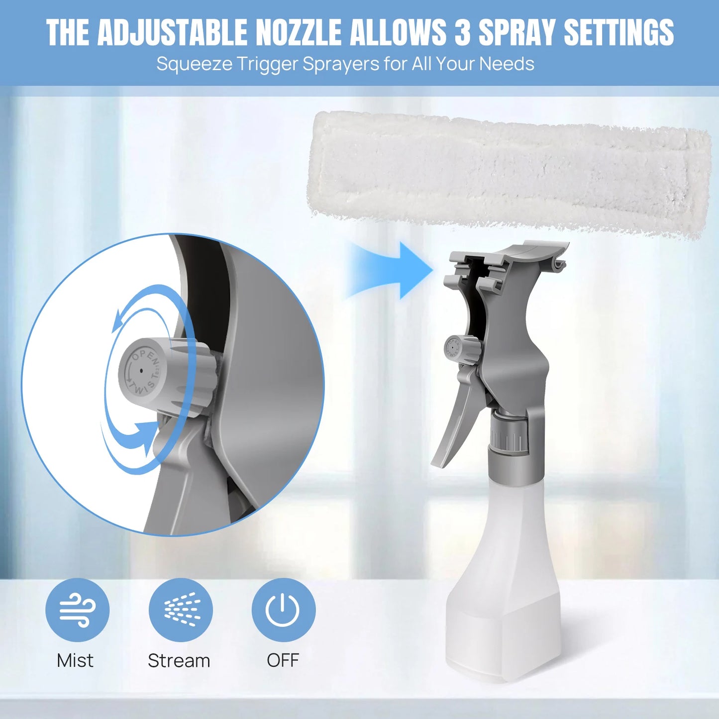 Cordless Window Vacuum Cleaner