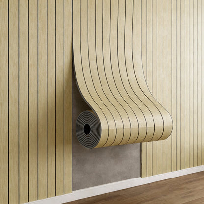 3D Wood Grain Wall Panels – Self-Adhesive Waterproof Foam Wallpaper for Home Decoration