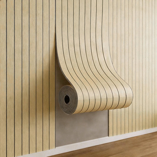 3D Wood Grain Wall Panels – Self-Adhesive Waterproof Foam Wallpaper for Home Decoration