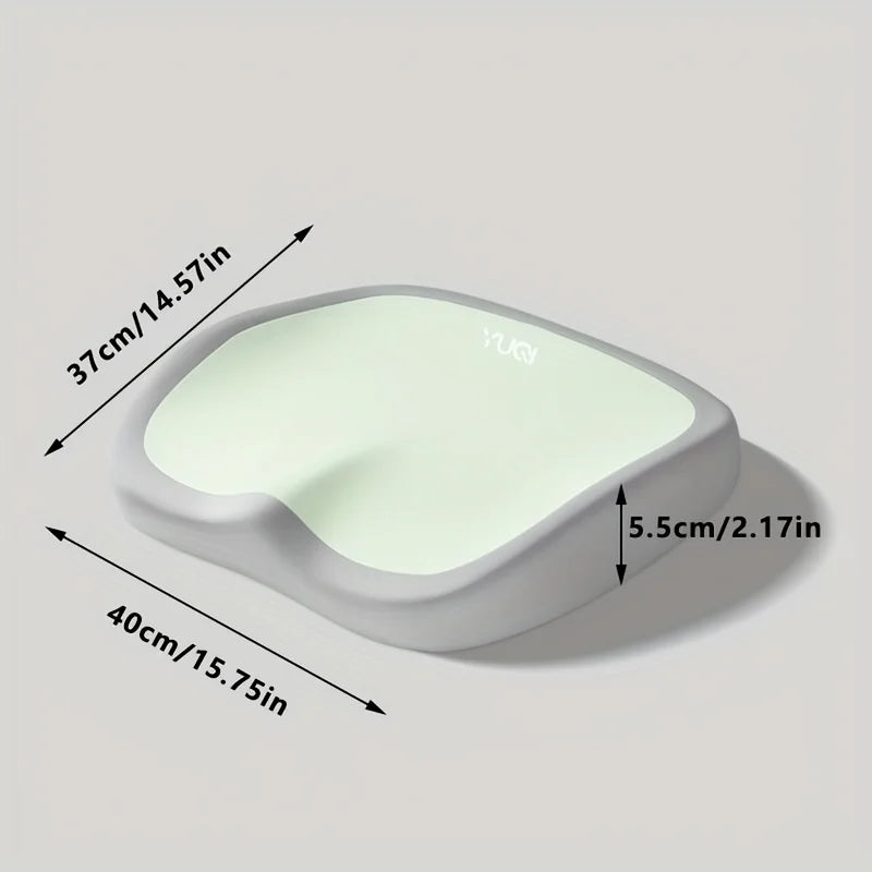 Ergonomic Memory Foam Office Chair Cushion – Hip & Waist Support