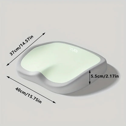 Ergonomic Memory Foam Office Chair Cushion – Hip & Waist Support