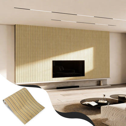 3D Wood Grain Wall Panels – Self-Adhesive Waterproof Foam Wallpaper for Home Decoration